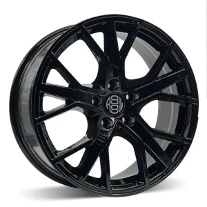 RSSW – Quattro – Black – 16″x6.5″ 45mm – All weather Wheels – AZZ651QTGB